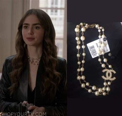 chanel choker emily in paris|emily in paris chanel.